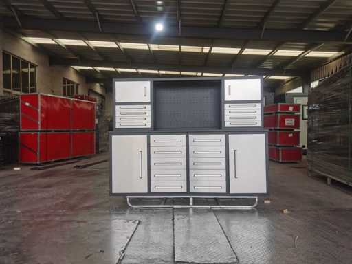 Field Industries Armoire d’atelier en acier inoxydable