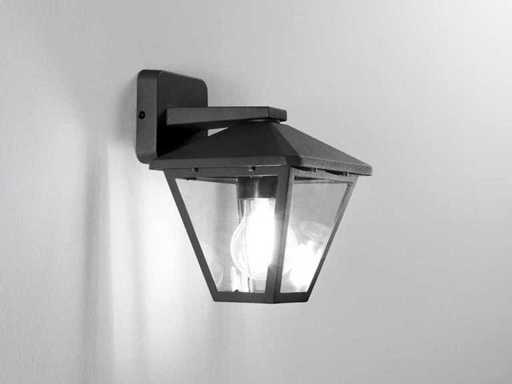 8 lanternes murales Intec Prism anthracite