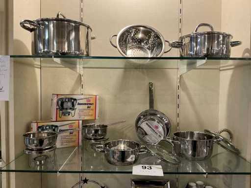 14 piece cooking pot set