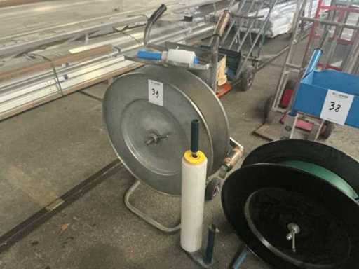 Omsnoeringsband haspelwagen