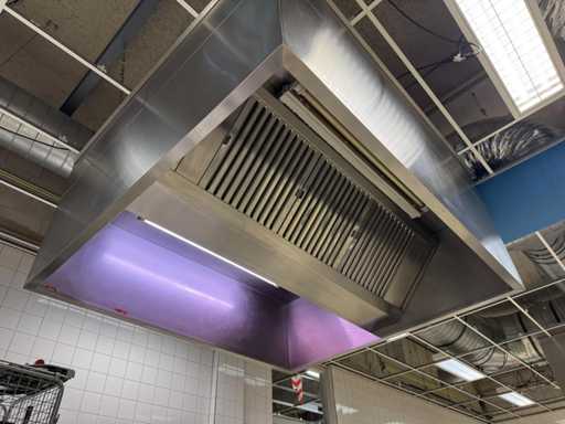 Stainless steel extractor hood