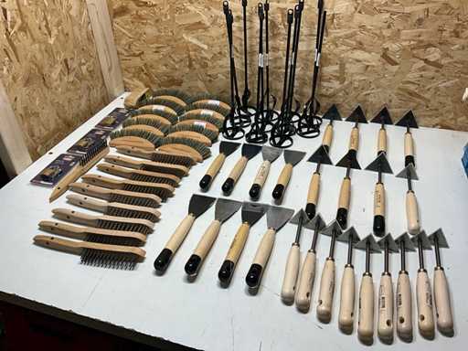 Charge verschiedener Malzubehör (60x)