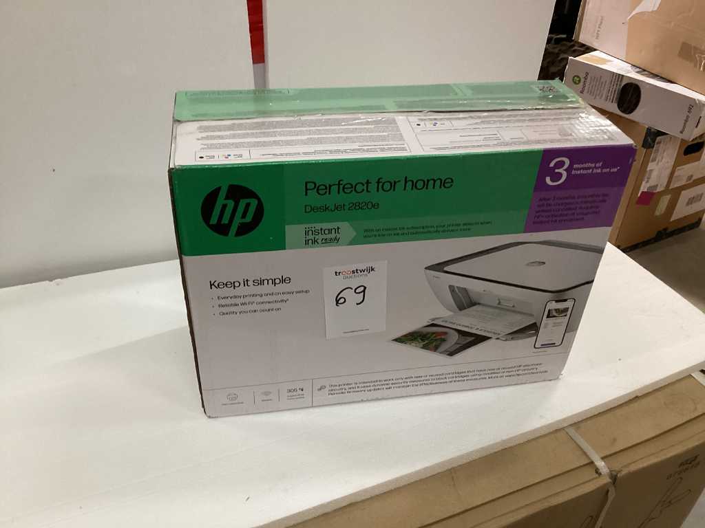 HP - DESKJET - 2820E - Alles-in-één printer