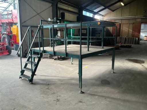 Lądowanie z taśmą do czytania