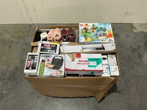 Palette Marchandises de retour