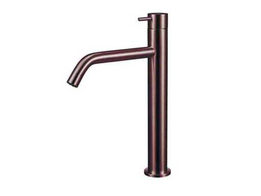 Qisani - Flow - Wastafelkraan verhoogd - Copper 28 cm
