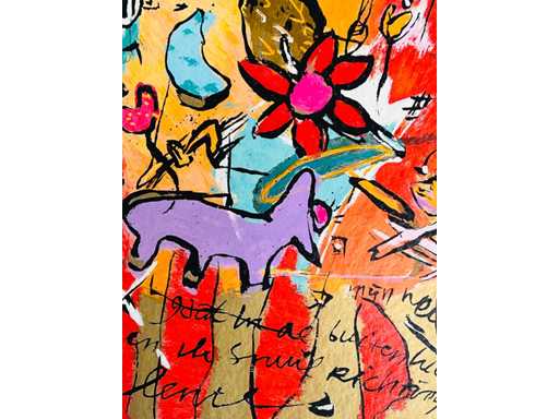 Miriam Slaats - spring - colour screen printing