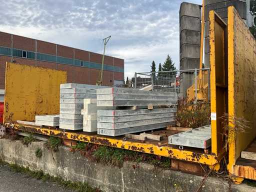 Transportbühne ohne Schalungen