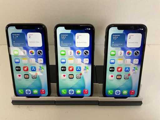 Apple iPhone 11 - 64GB - Black (3x)