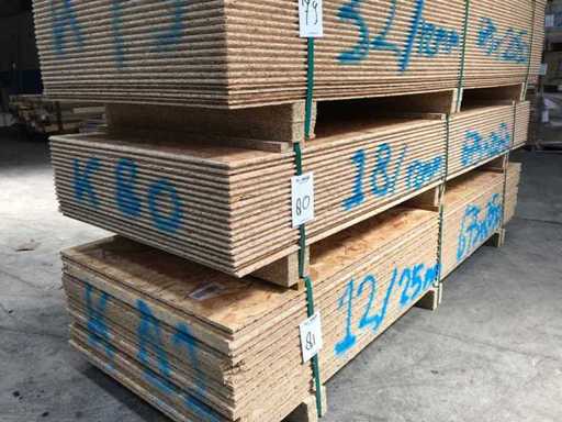 Fogli OSB 12mm 675x2050mm (18x)