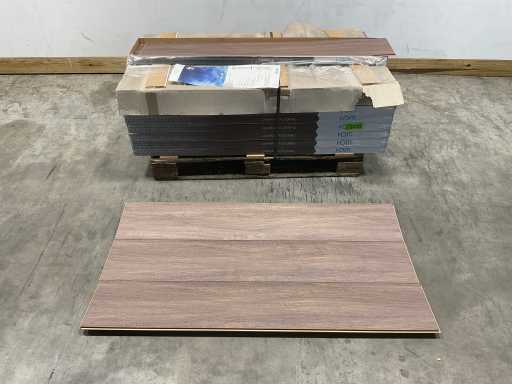 42,8m² Purity Stream rustieke walnoot laminaatvloer