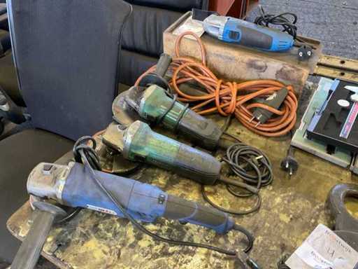 Meuleuses d’angle et multi-machines (3x)