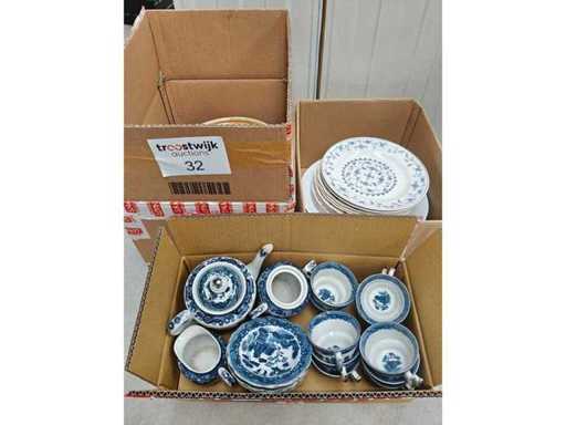 F2D - Piatto/piatto di pasta/servizio da tè - Porcellana: piatti da festa (30 volte)