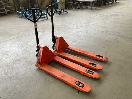 2017 Seco HPV-25D-PTN Handhydraulischer Palettenwagenheber (2x)