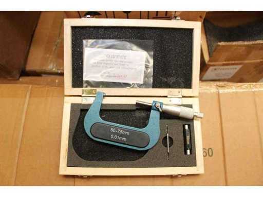 FREUTEK SDM0051 Buitenmicrometers 50-75mm x 0,01