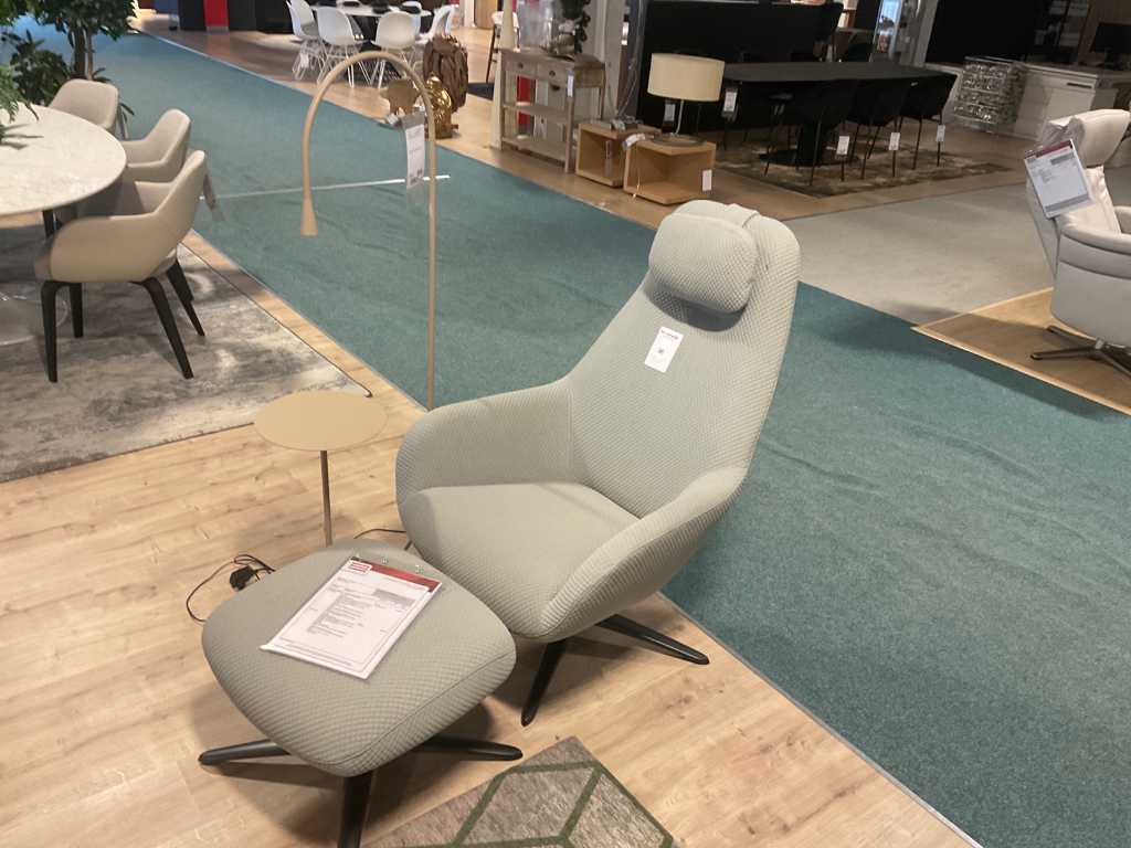 Rozkładany fotel Pode by Leolux Design