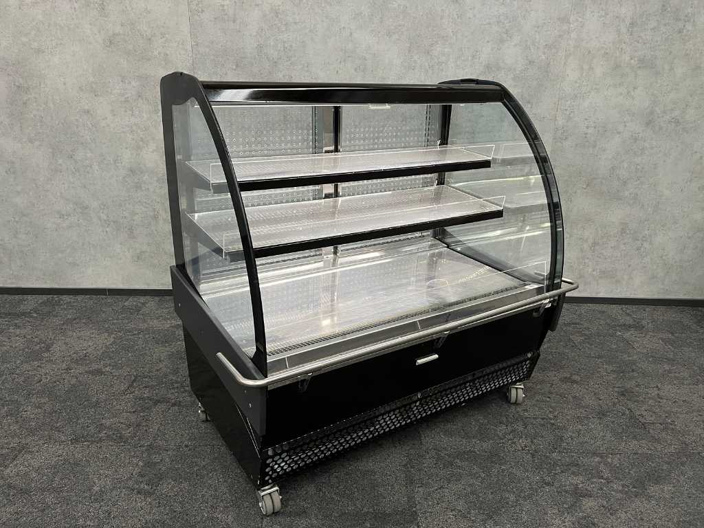METRO - professional mobile refrigerated display case with lighting