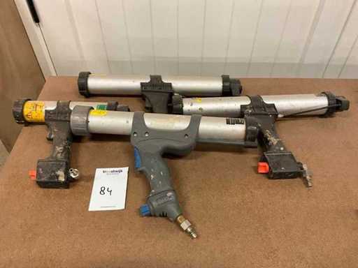 Pneumatische kitspuit (4x)