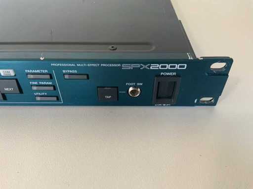 Yamaha SPX2000 Professional MultiEffect processor Troostwijk Auctions