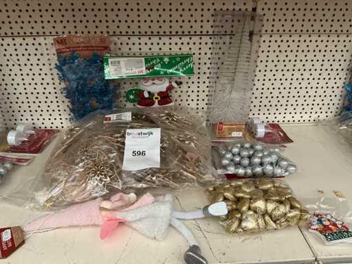 Weihnachtsdekoration für Partys.