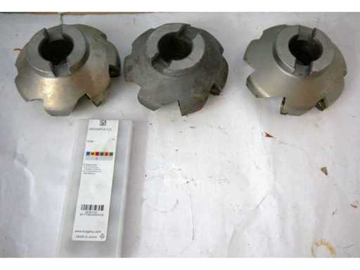 Têtes de coupe ASD WSP (3x) T... 0E07, D=100 incluant 10x WSP adapté