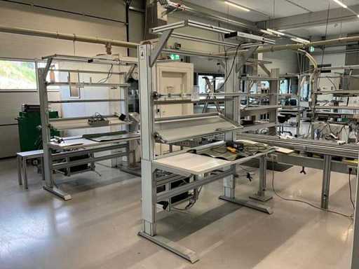 Postazioni di lavoro regolabili in altezza del post ITEM (2x)