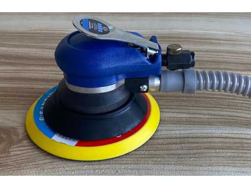 150 mm pneumatic orbital sander with self-generated suction