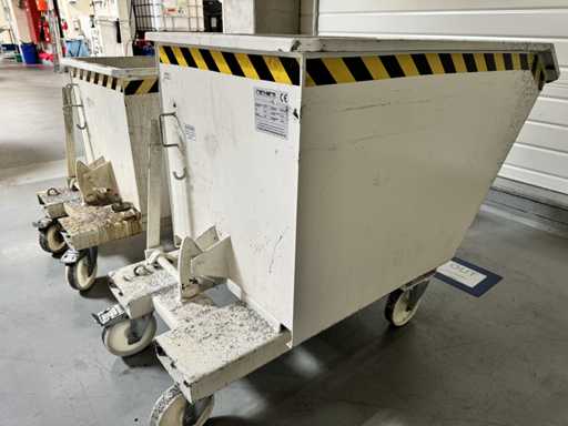 ROTHERM KK 50 2 bennes basculantes / godets de ferraille