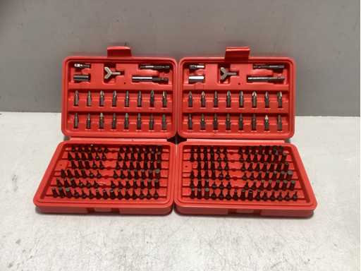 TOPGEAR 100-teilige Bitset-Bohrer, Bohrer und Meißel (2x)