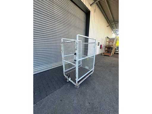 Contenitore a rete SENZA scaffali (2x)