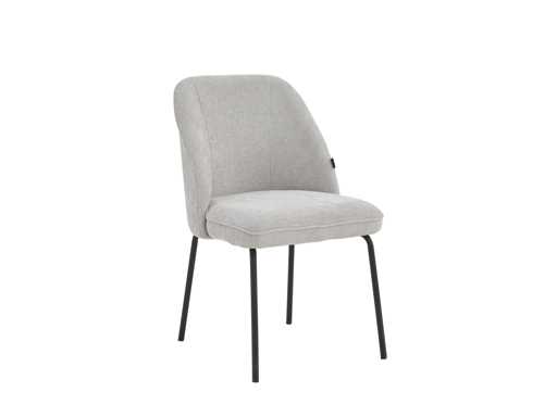 Colenis – Julia Esssessel – Set mit 6 – Hellgrau – Leinenstoff – Industriedesign – Design