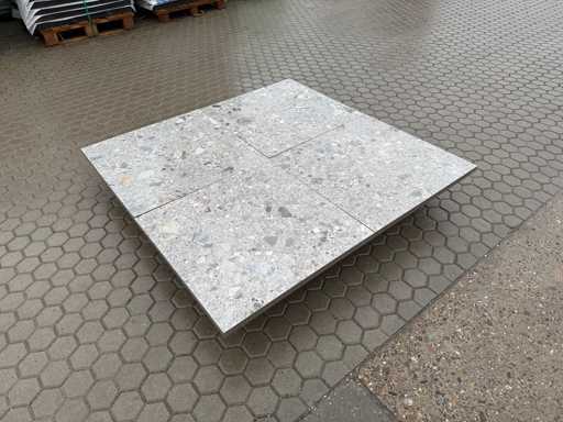 Keramikfliesen für den Garten (ca. 44,10 m²)