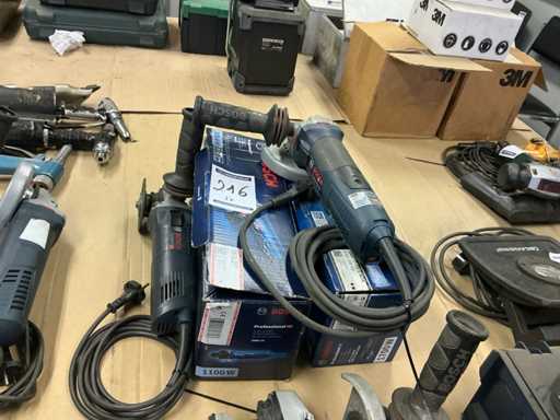 Bosch Diverse Haakse slijpers (3x)