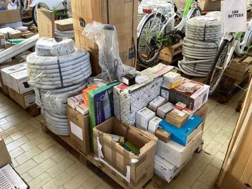 Materiale in stock di magazzino