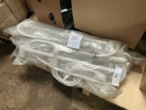 Daily Flex 1188493 Set de douche blanc (6x)