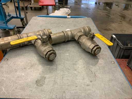 Kingdom P. Casting Kugelhahn aus Edelstahl (10x)