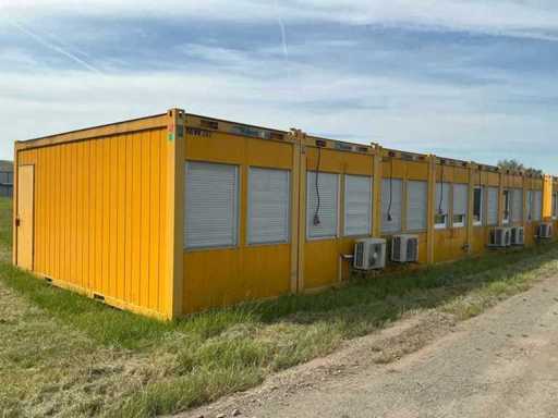 Containex 20ft Demontabele kantoorunit (7x)