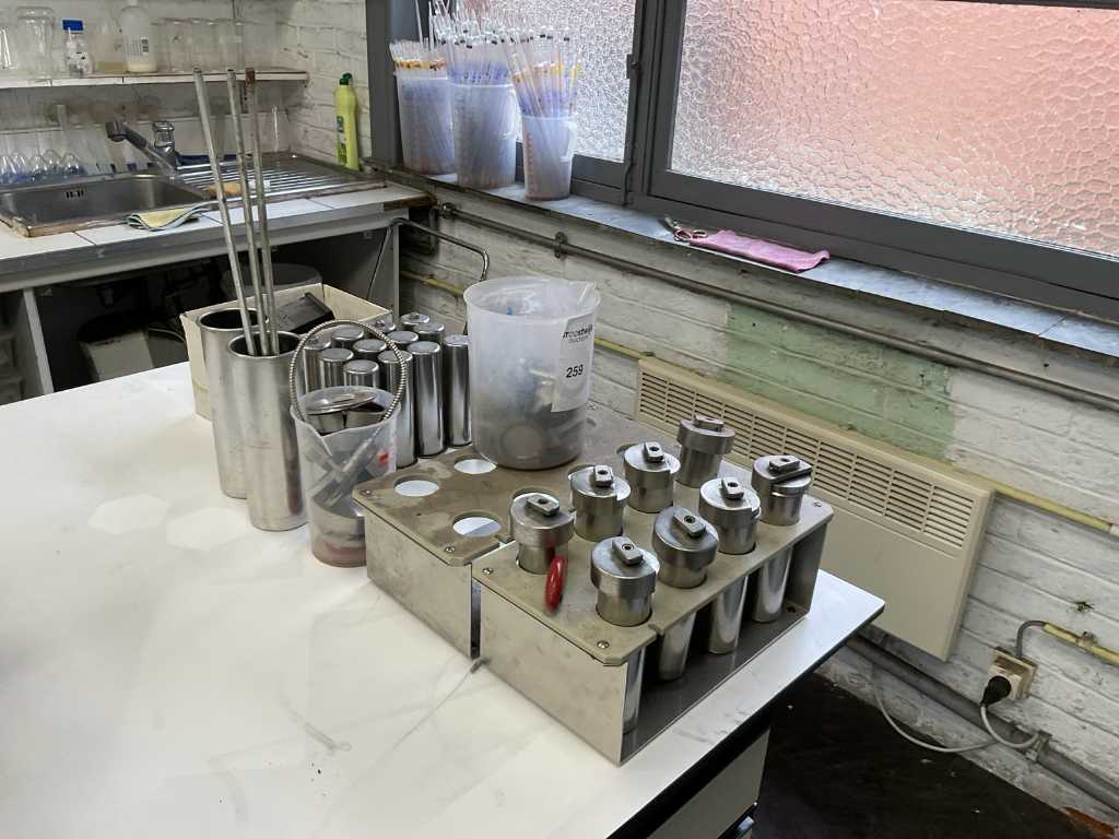 Sistema di verniciatura da laboratorio Mathis Labomat Accessories