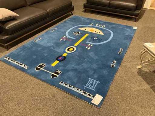 Tapis design Yssima By Mini Ferrucci Hangdemaakt
