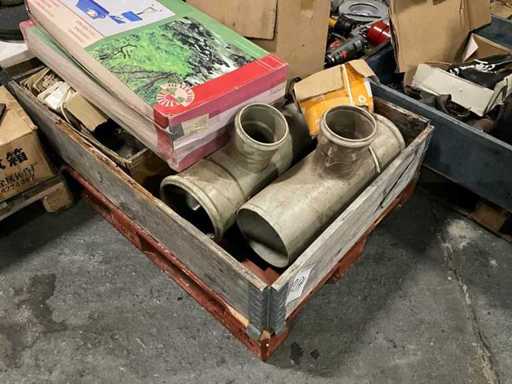 Towary z powrotem palet