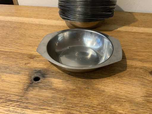 Miska do serwowania ze stali nierdzewnej (25x)