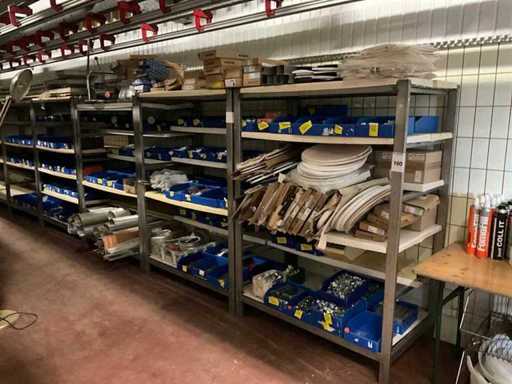 Large batch of various fasteners