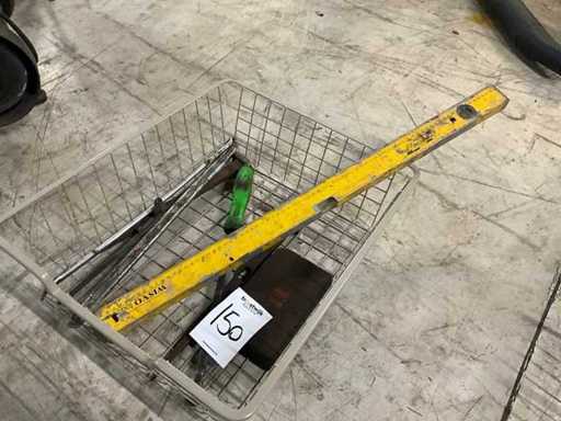 Verschiedene Teile, Werkzeuge und Zubehör