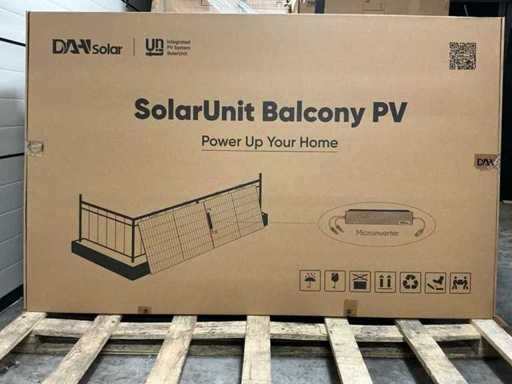 DAH SOLAR Plug-and-Play-Solarpanel mit Steckeranschluss