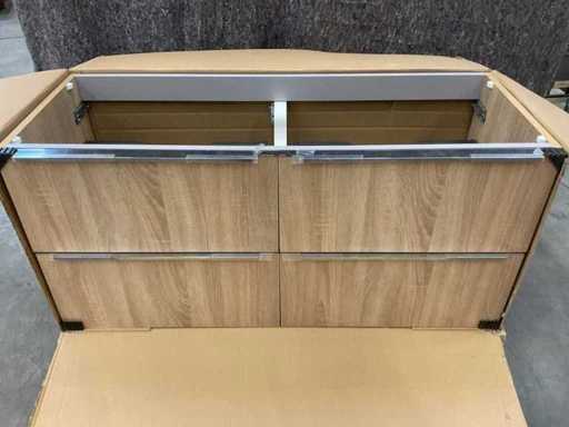 Delpha - Unico 120cm - Armadio lavandino