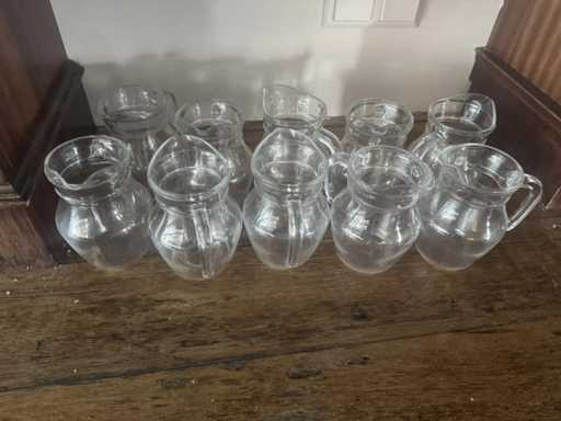 Caraffa di vetro (10x)