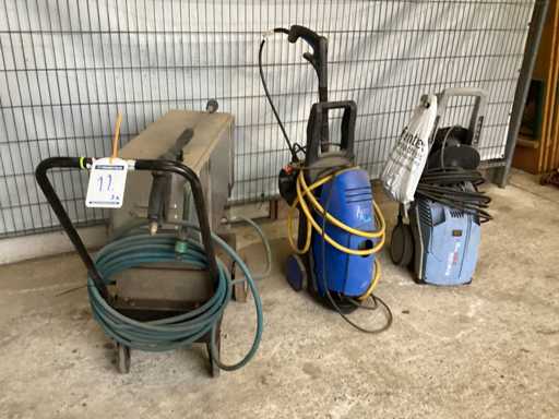 Myjka ciśnieniowa (3x), Kranzle, własna konstrukcja, Alto