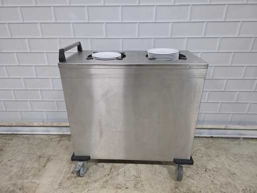 Czteroczęściowy wózek płytowy