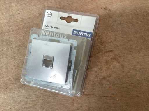 Gamma UTP Wandsteckdose (120x)