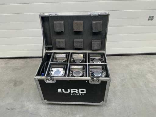 URC LUMINEUSE installée dans un flight case (3x)